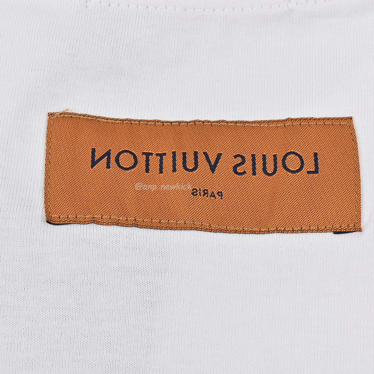 Louis Vuitton Classic Alphabet Digital Direct Spray Round Neck Short Sleeve T Shirt (10) - newkick.org